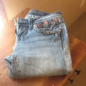 Boot Cut Blue Jeans 👖